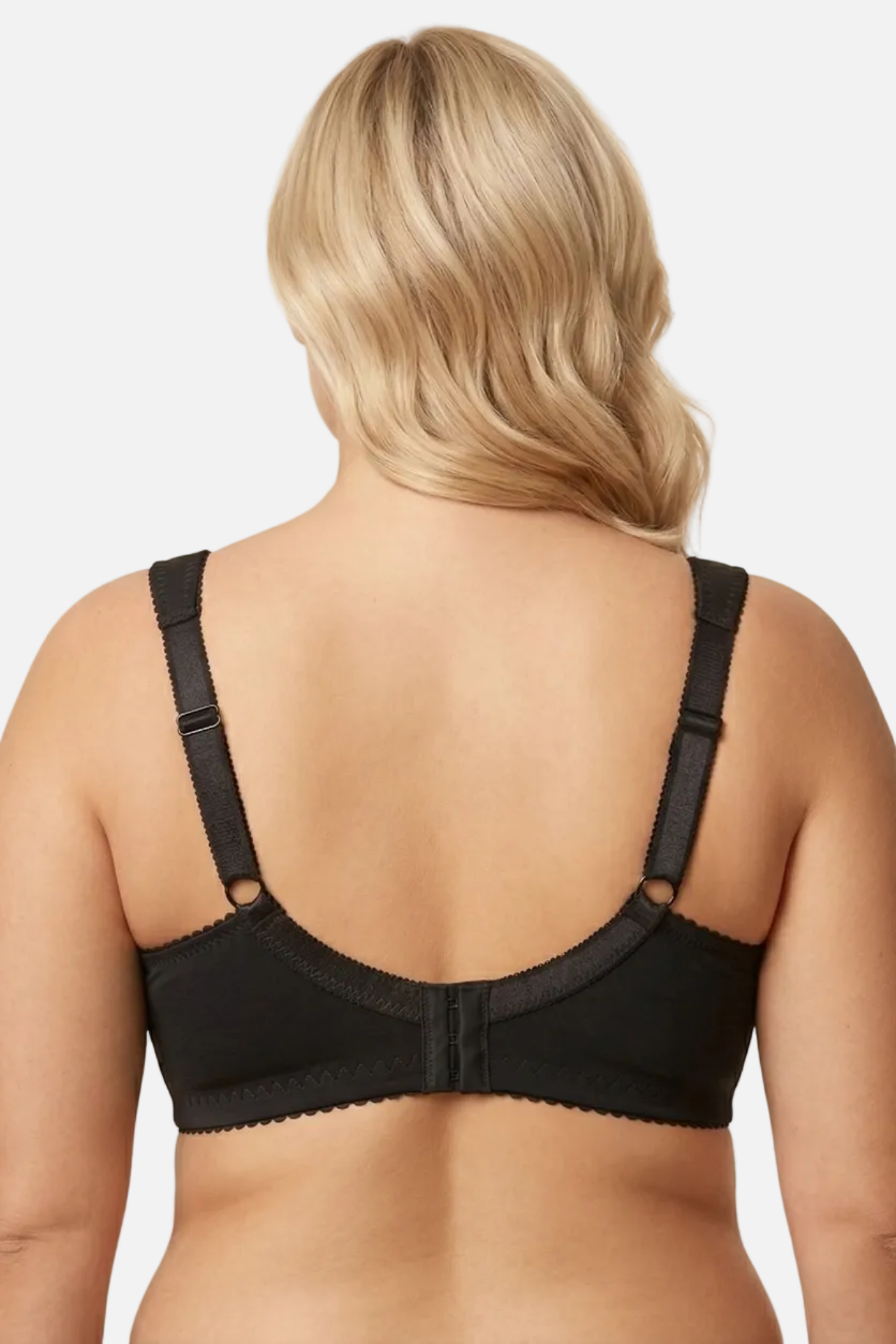 Mila constructive non-wired bra in black