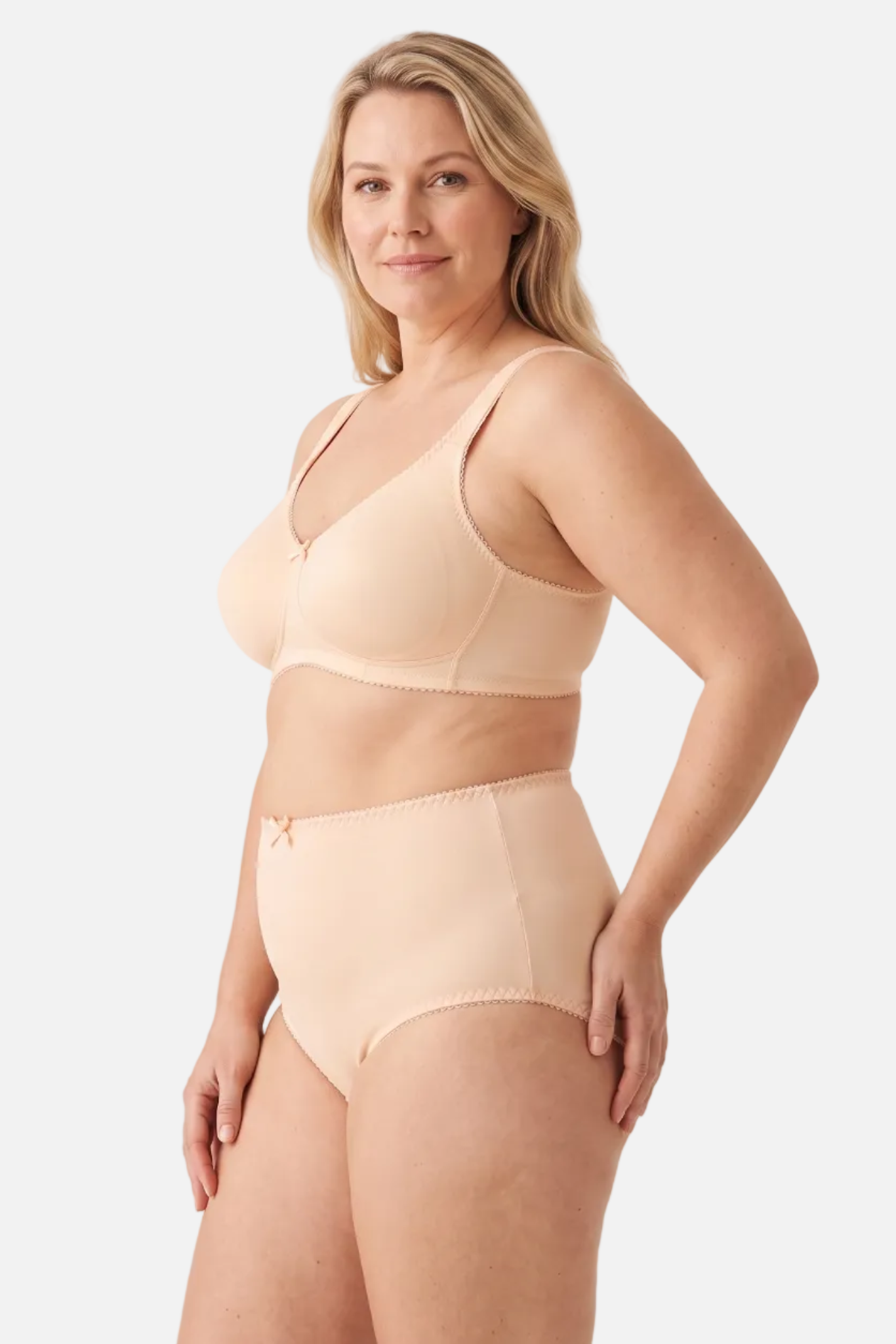 Kate everyday high waist panties in cream