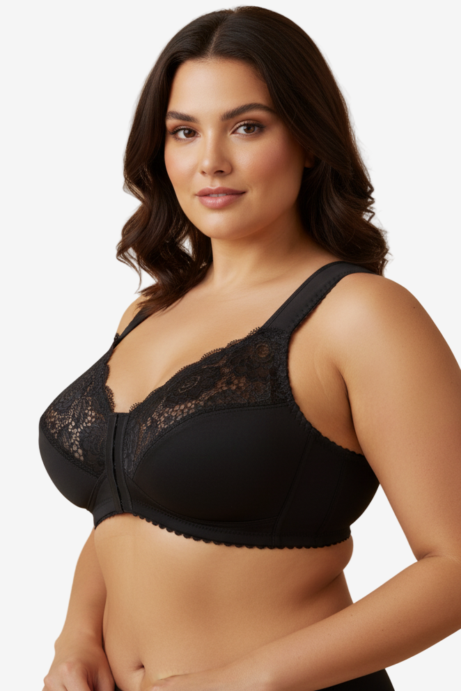 Atiba priekyje susegama liemenėlė