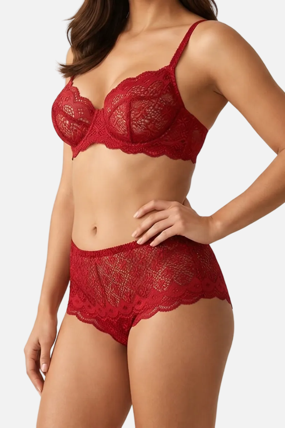 Susana nėriniuotos kelnaitės