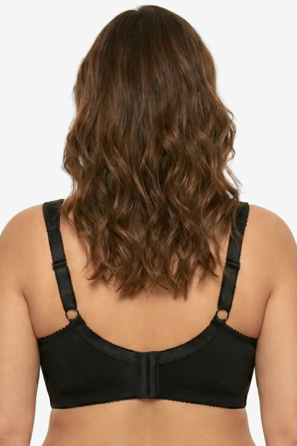 Luiza constructive non-wired bra in black