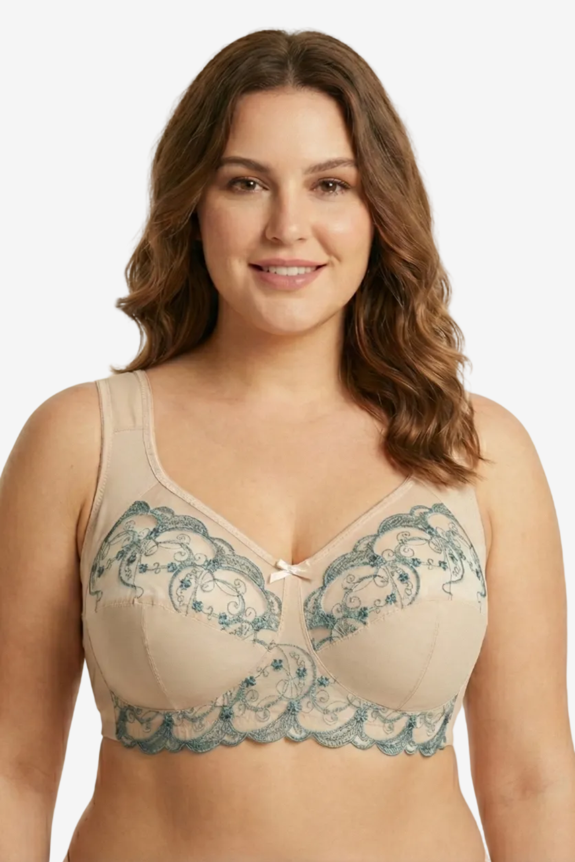 Linda constructive non-wired bra in beige