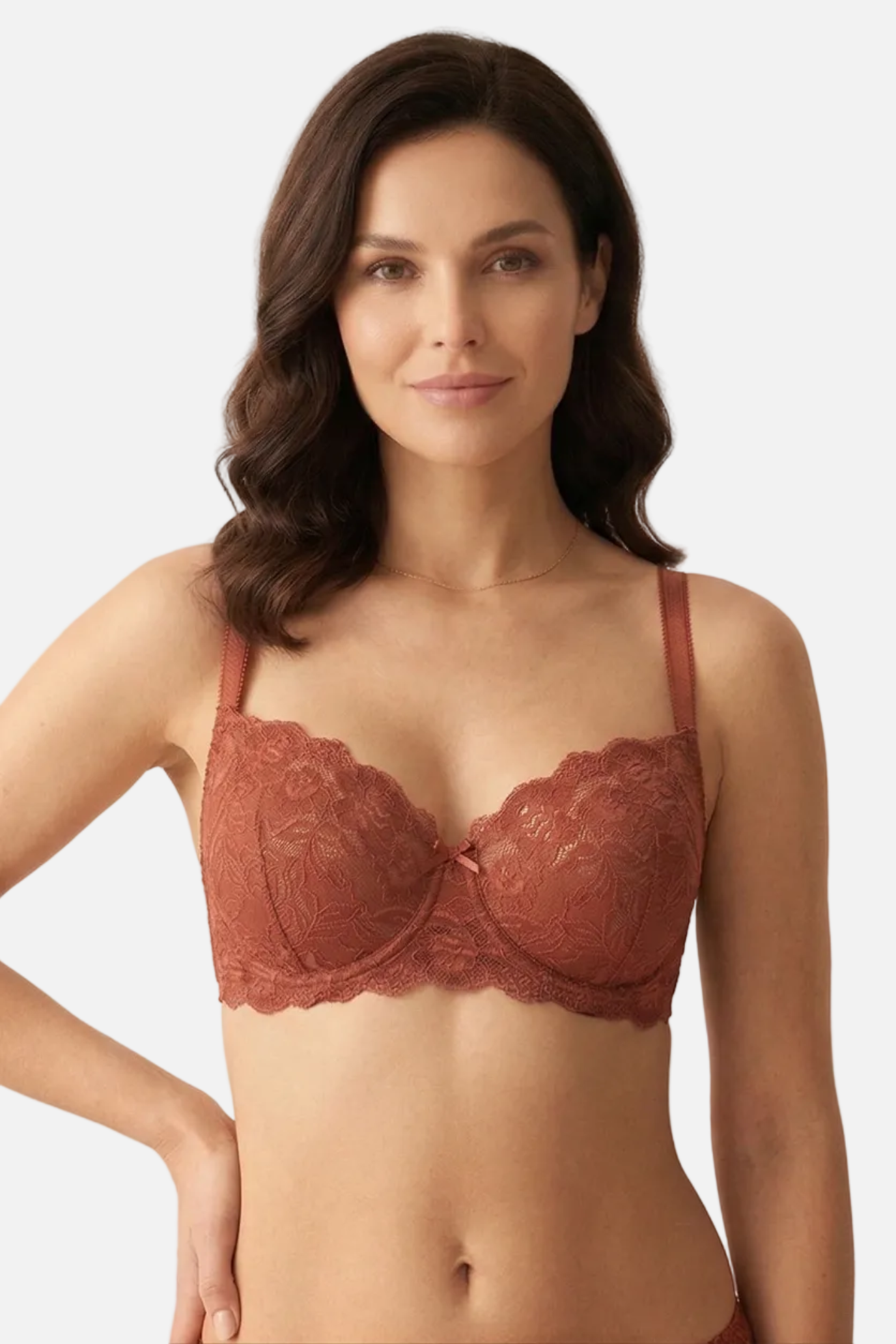 Lauma Elegant Lace Bra with Comfortable Support and Adjustable Straps