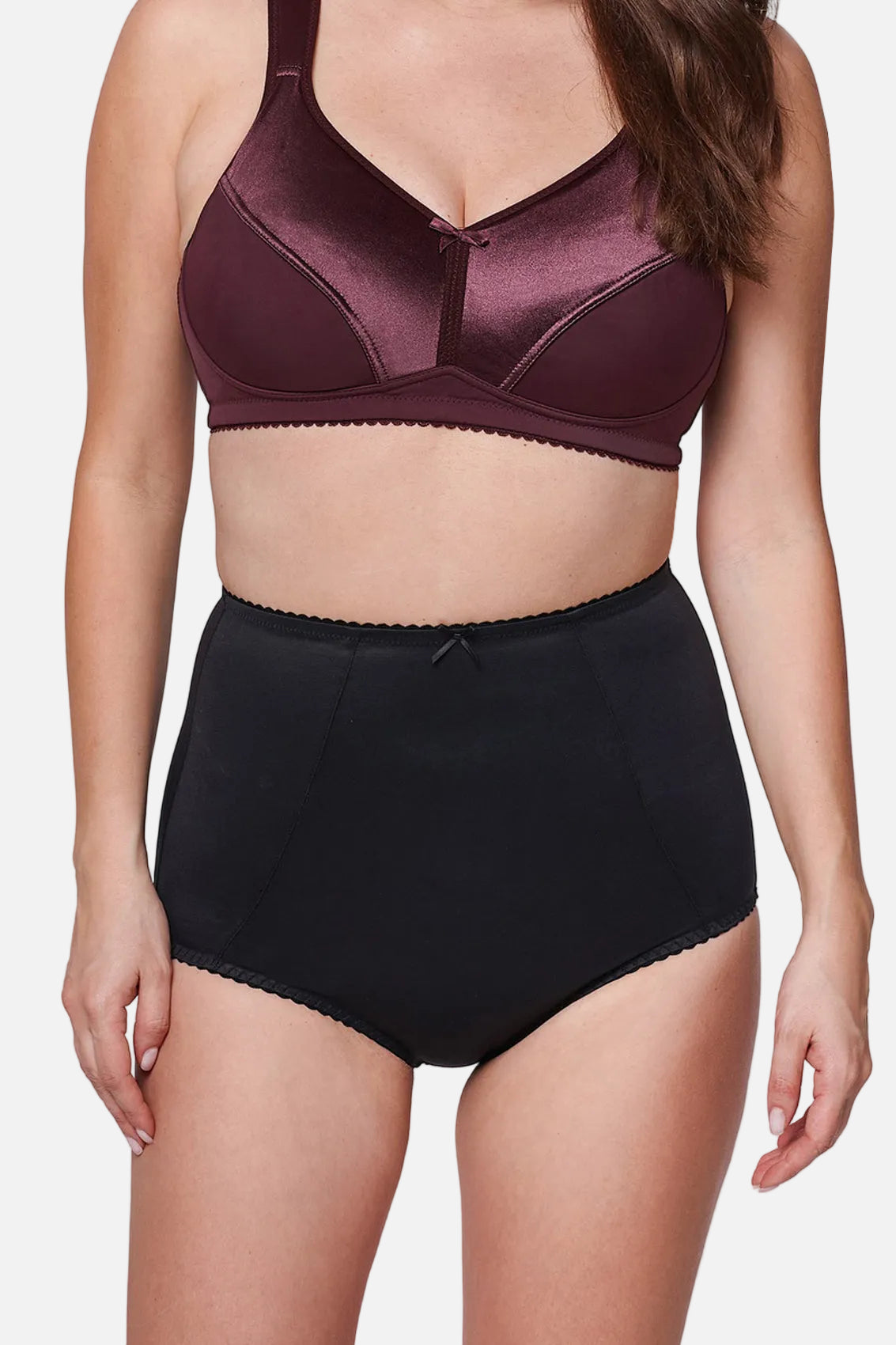 Kristen everyday high waist panties in black