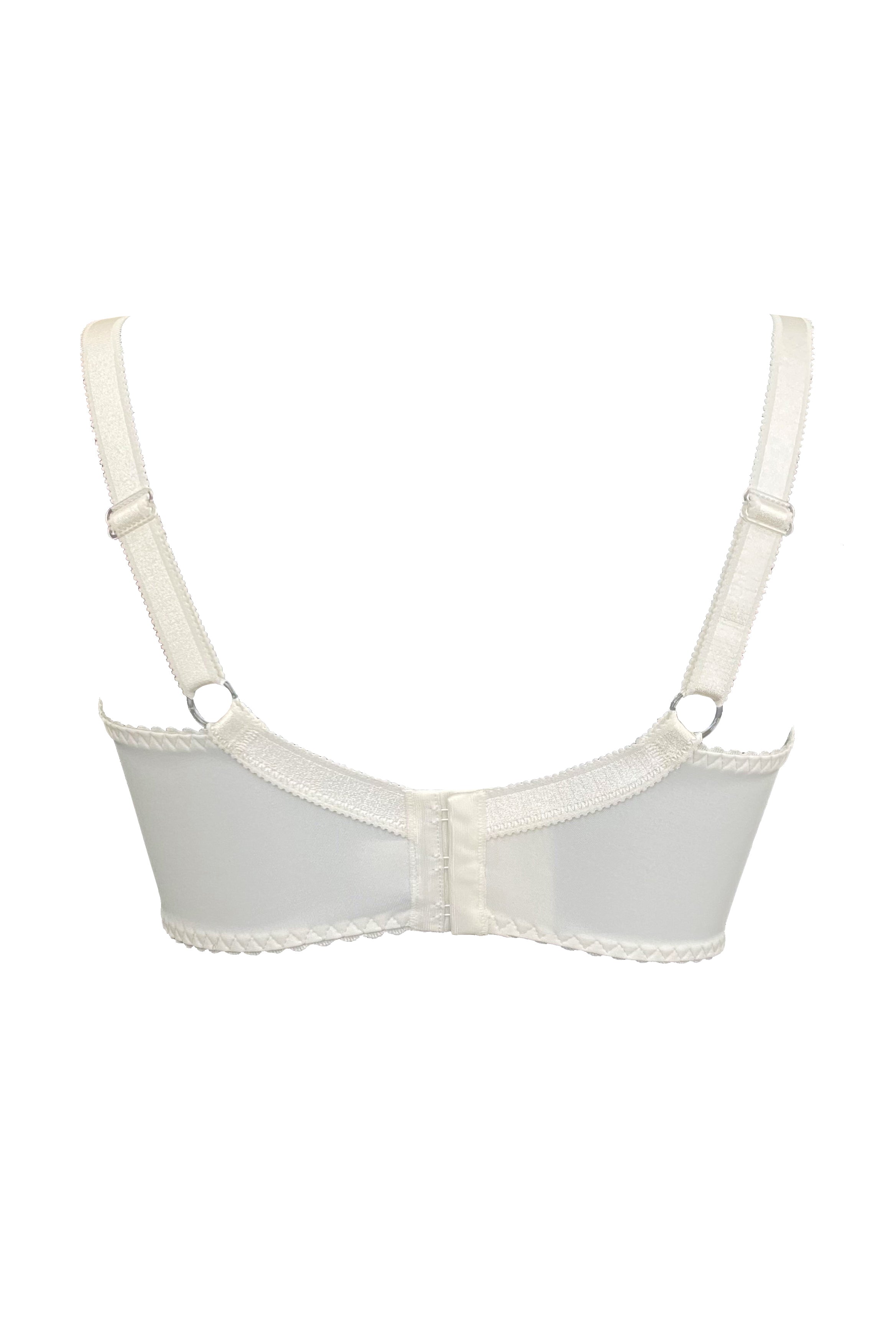 Sofia non-wired bra in ivory