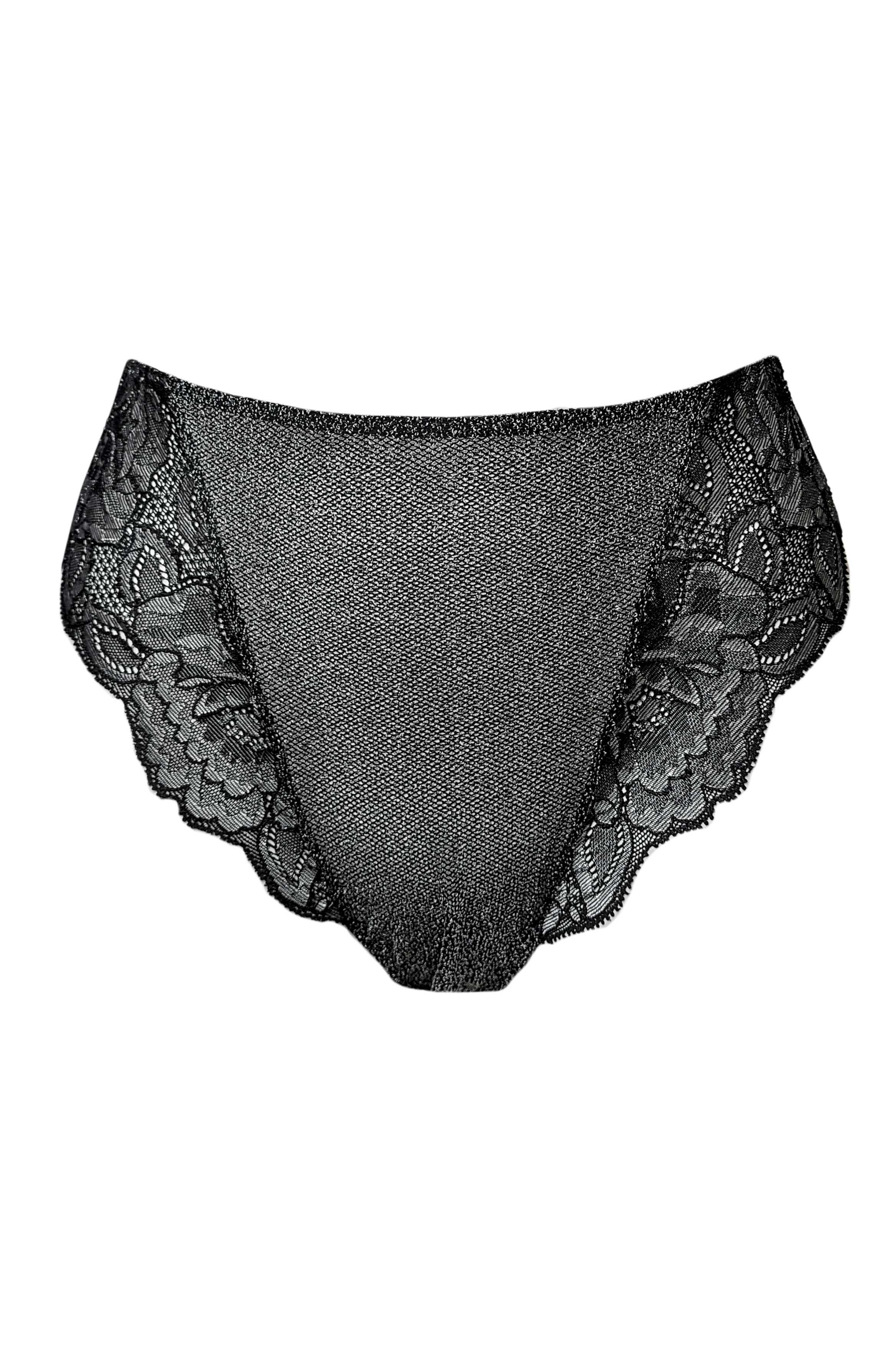 Simone high waist lace thong