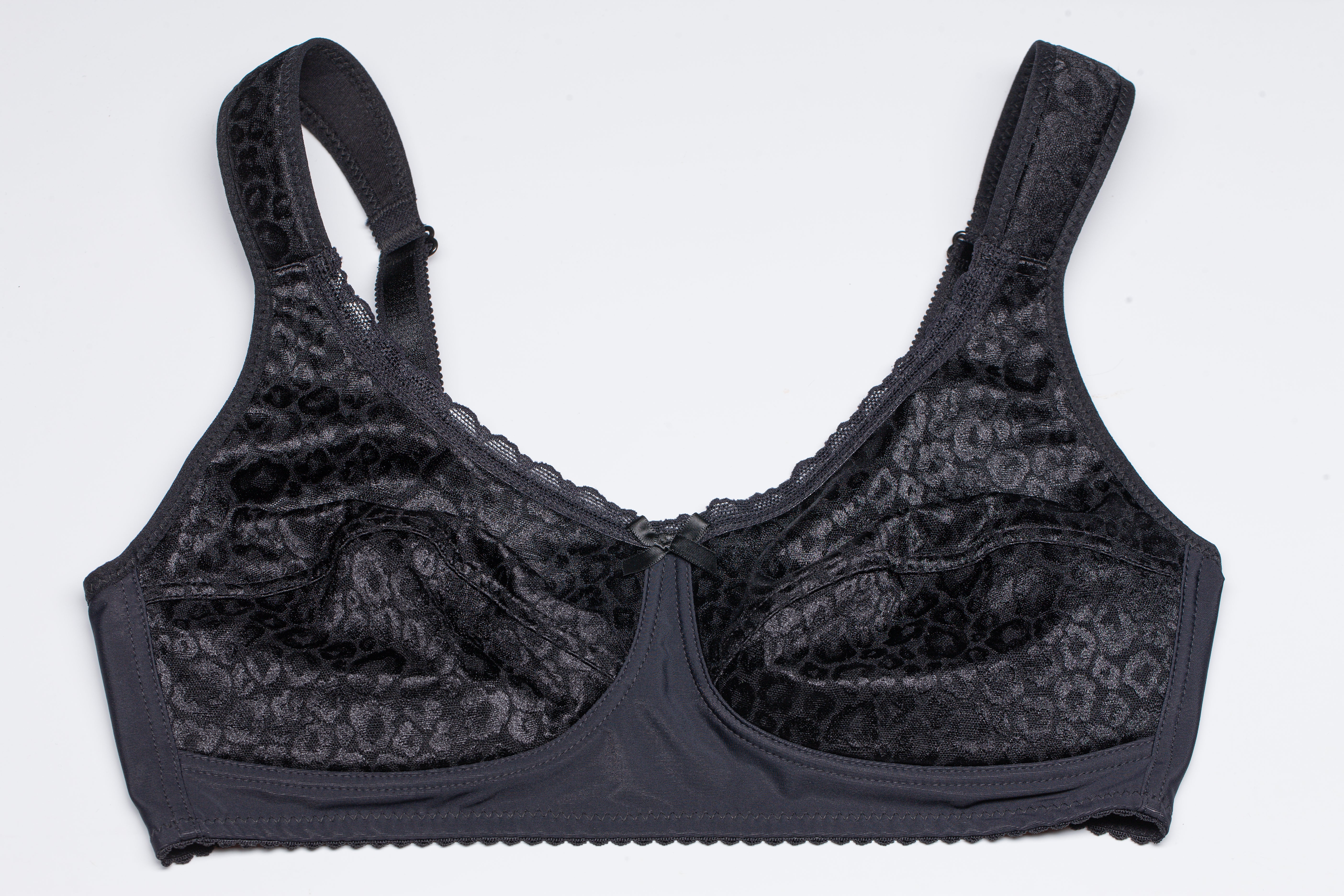 Liana non-wired bra in black