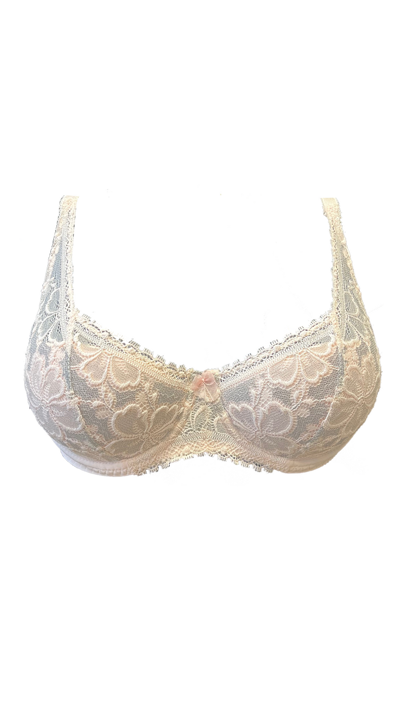 Lola padded lacy bra with underwire D