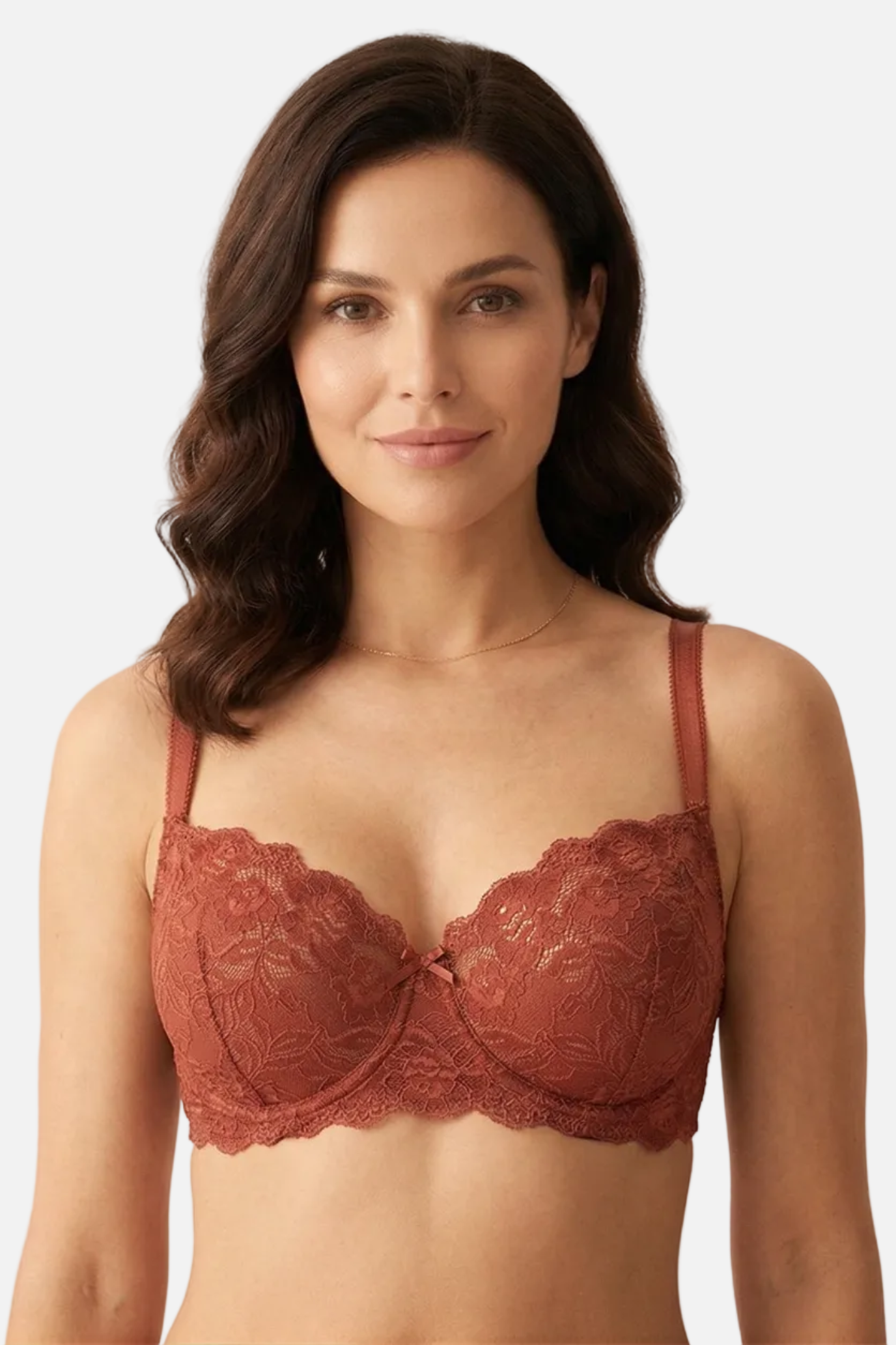 Lauma Elegant Lace Bra with Comfortable Support and Adjustable Straps