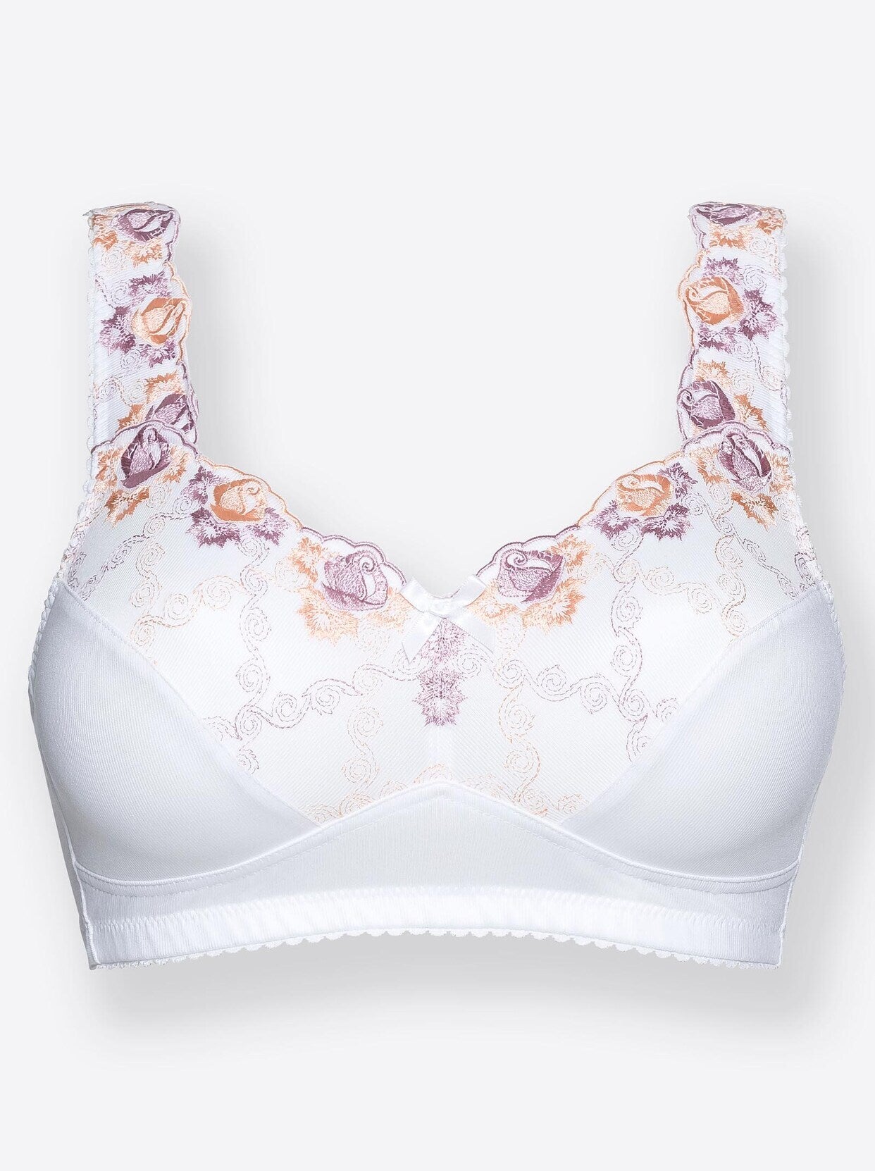 Ava constructive non-wired bra in white