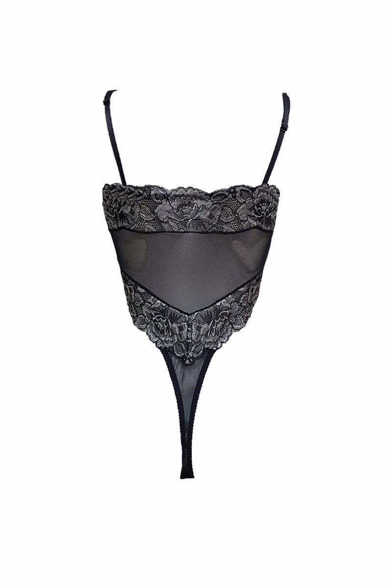 Salome wired lace thong body - kudreshov