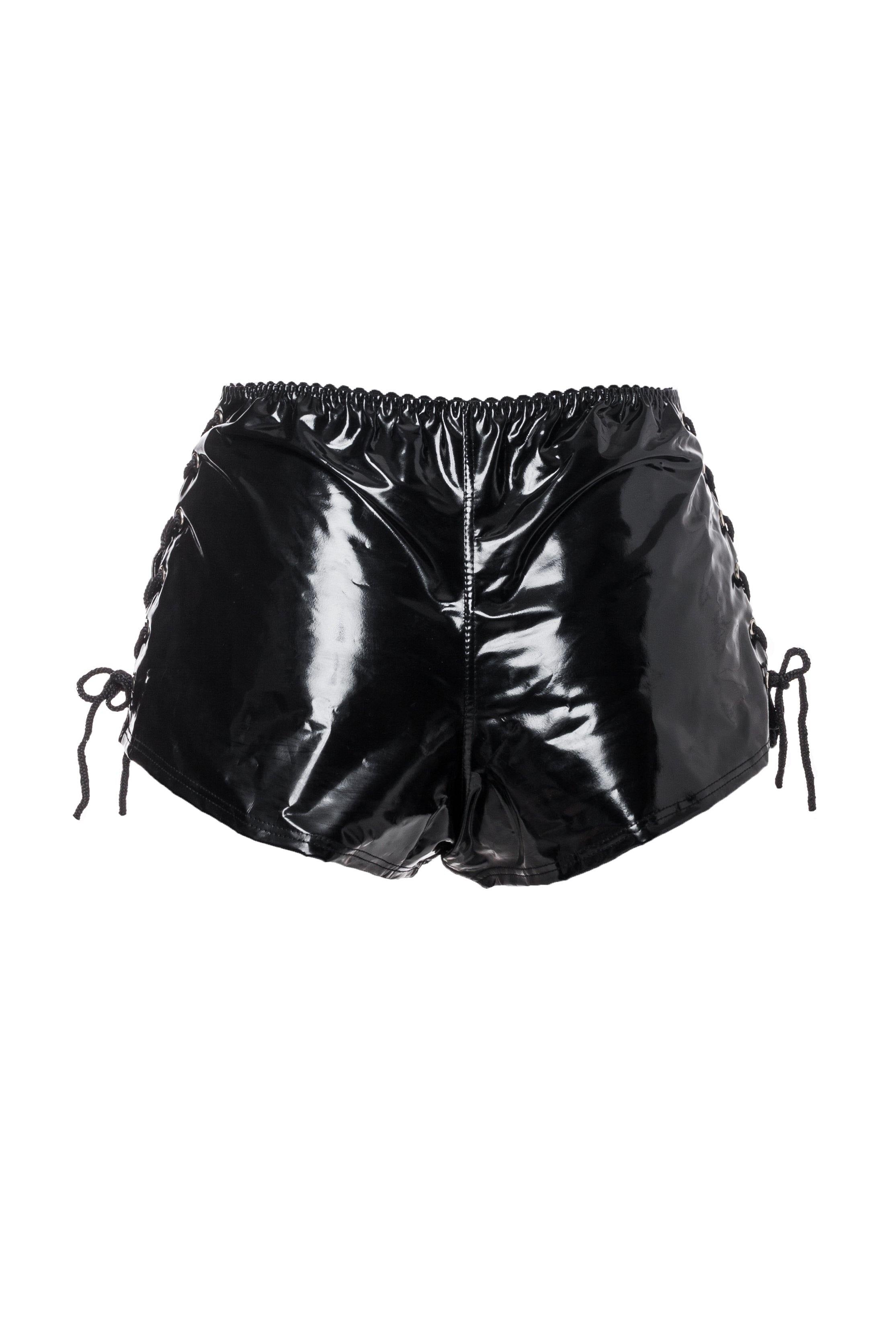 Sam patent look shorty shorts - kudreshov