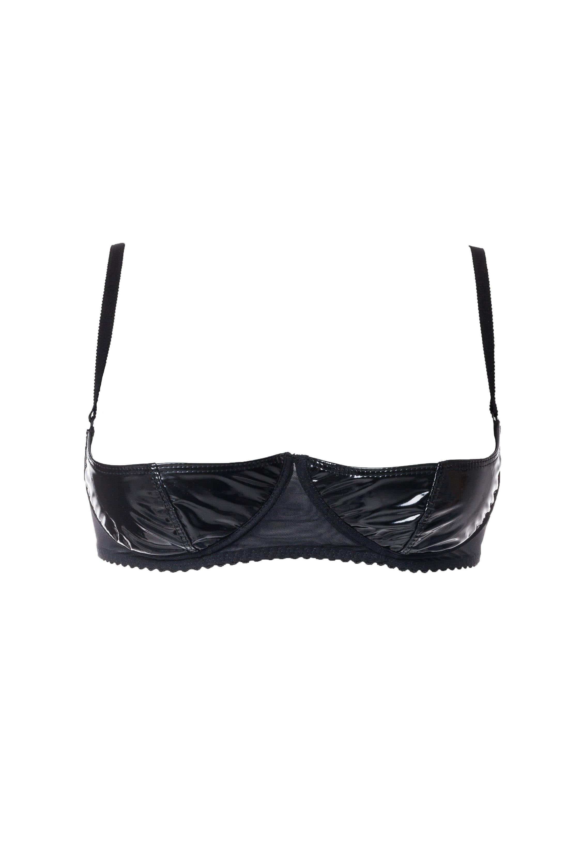 Sati wired patent look bra - kudreshov