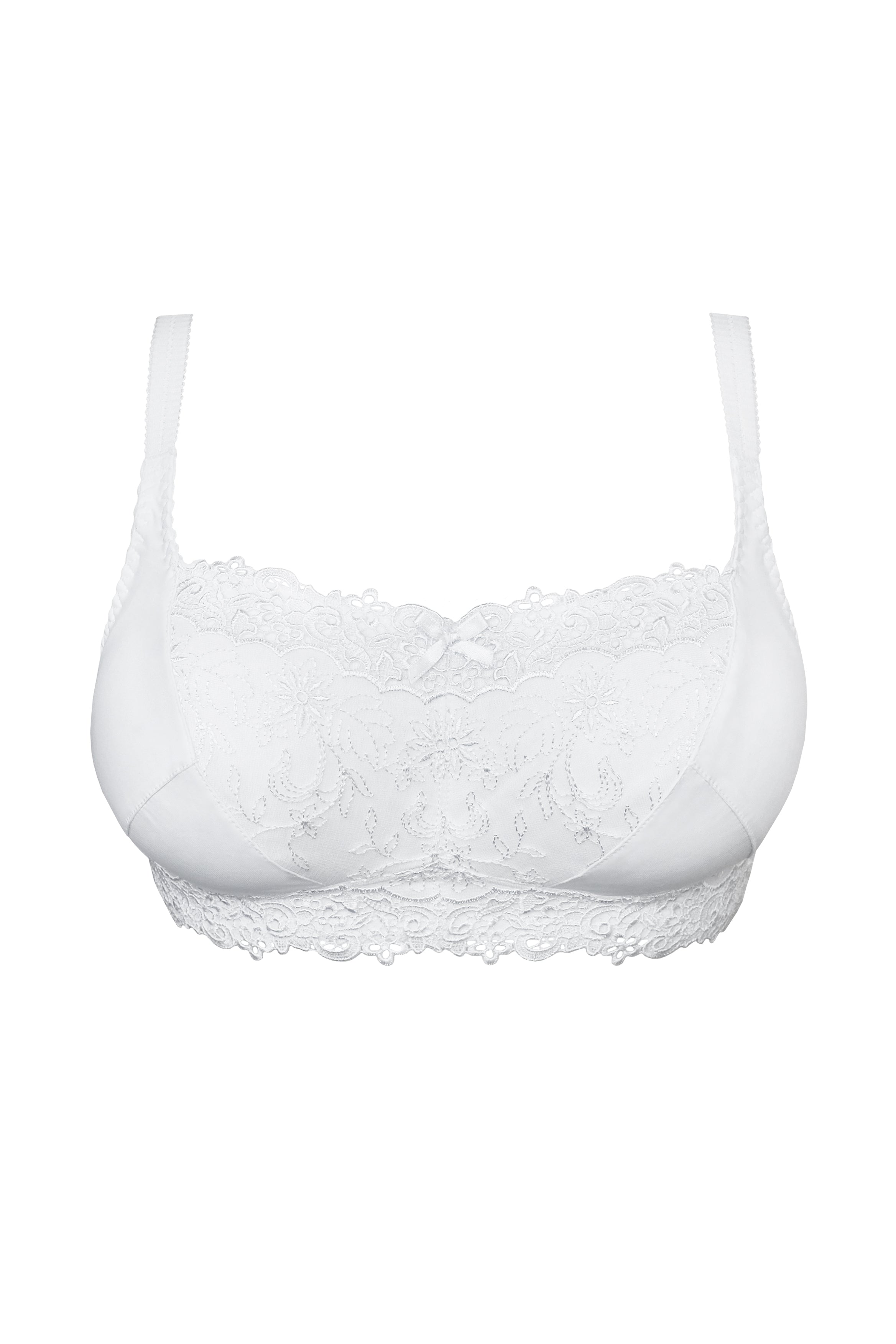 Orchid non-wired mastectomy bra in white