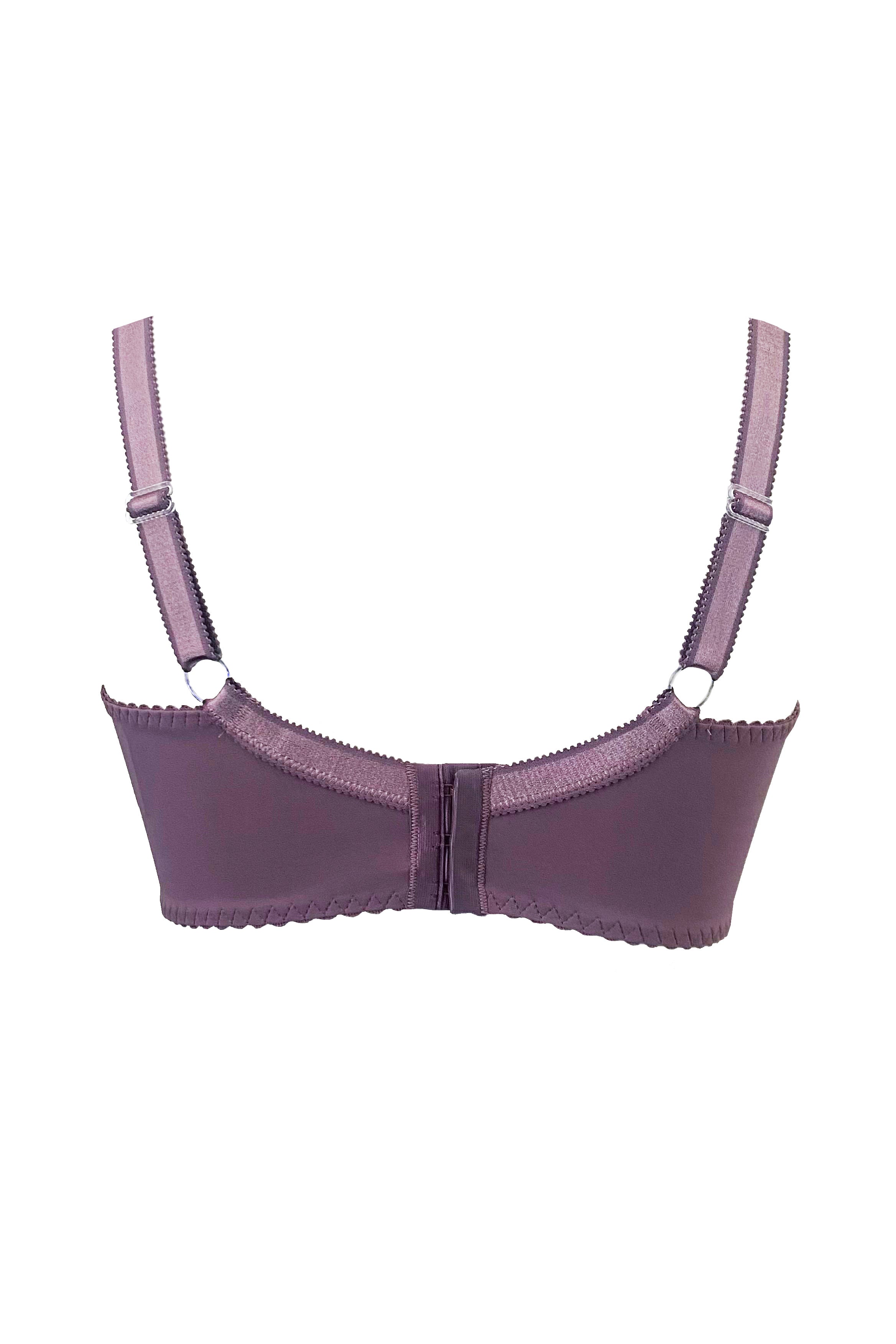 Sofia non-wired bra in purple