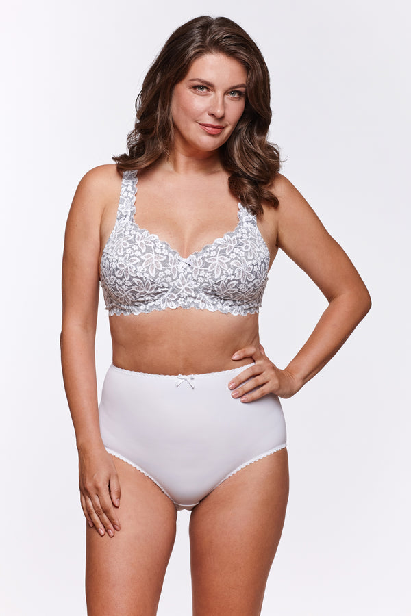 Ruby underwired lace bra D-H