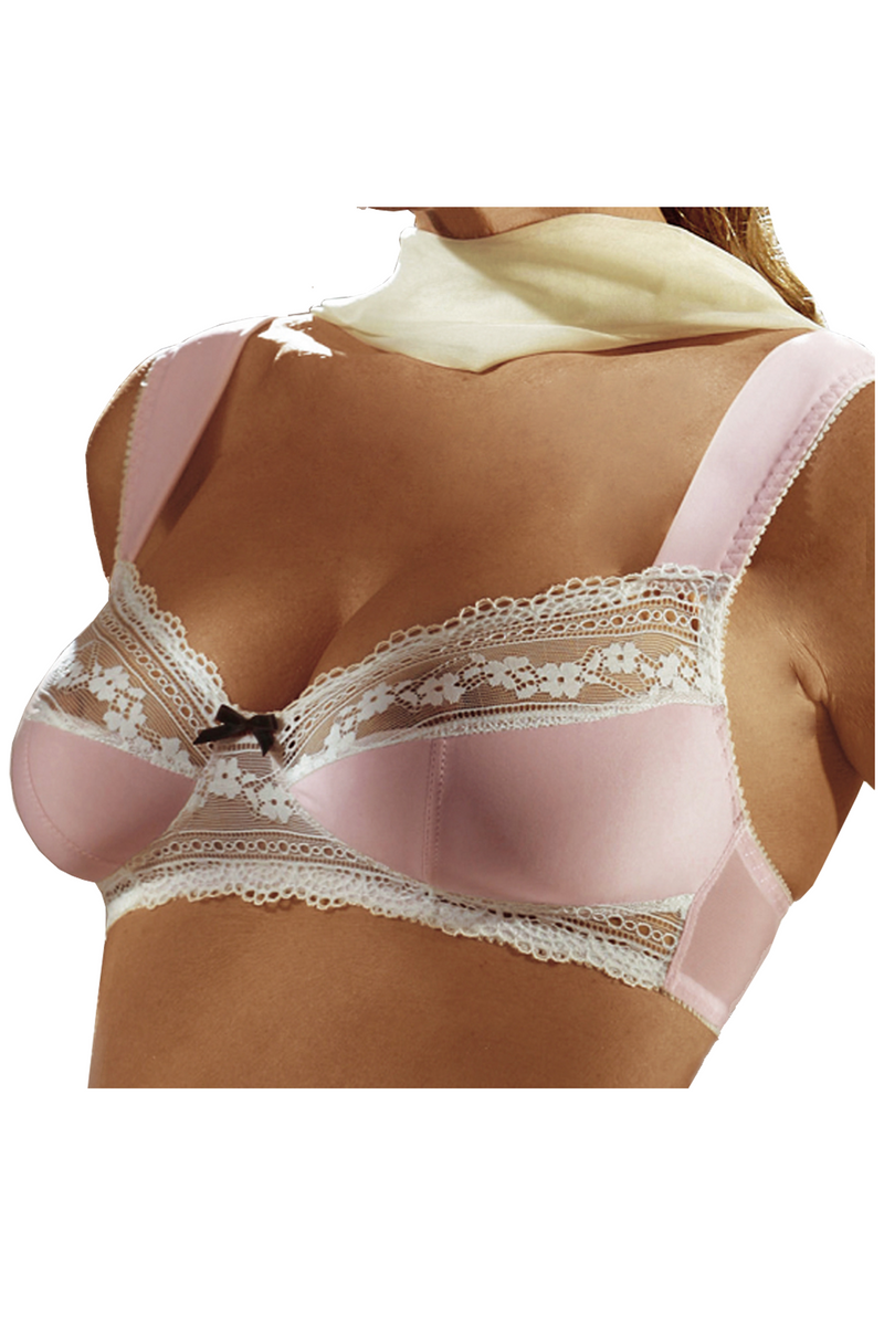 Sofie non-wired bra with lace B-D