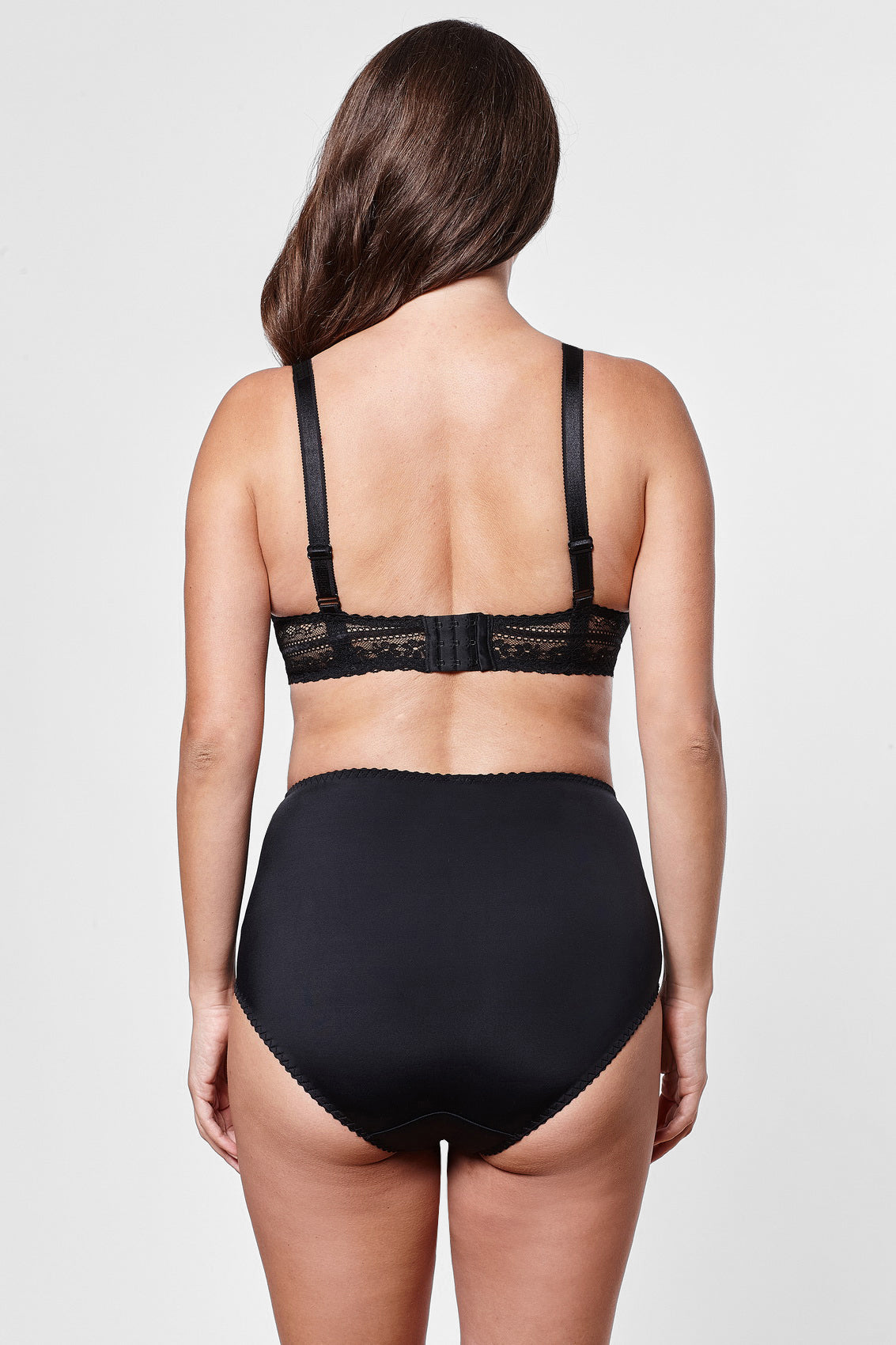 Kate everyday high waist panties in black