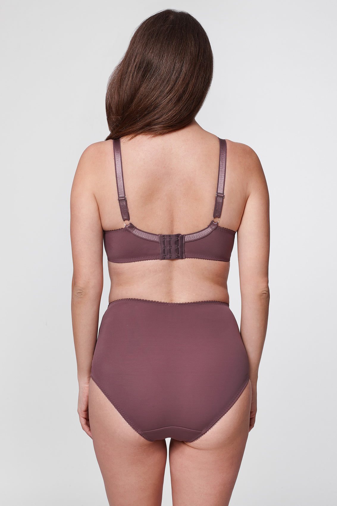 Bernadette underwired full cup bra in purple