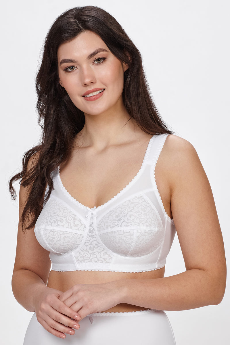 Lindex Petite seamless non wired lightly padded bra in grey
