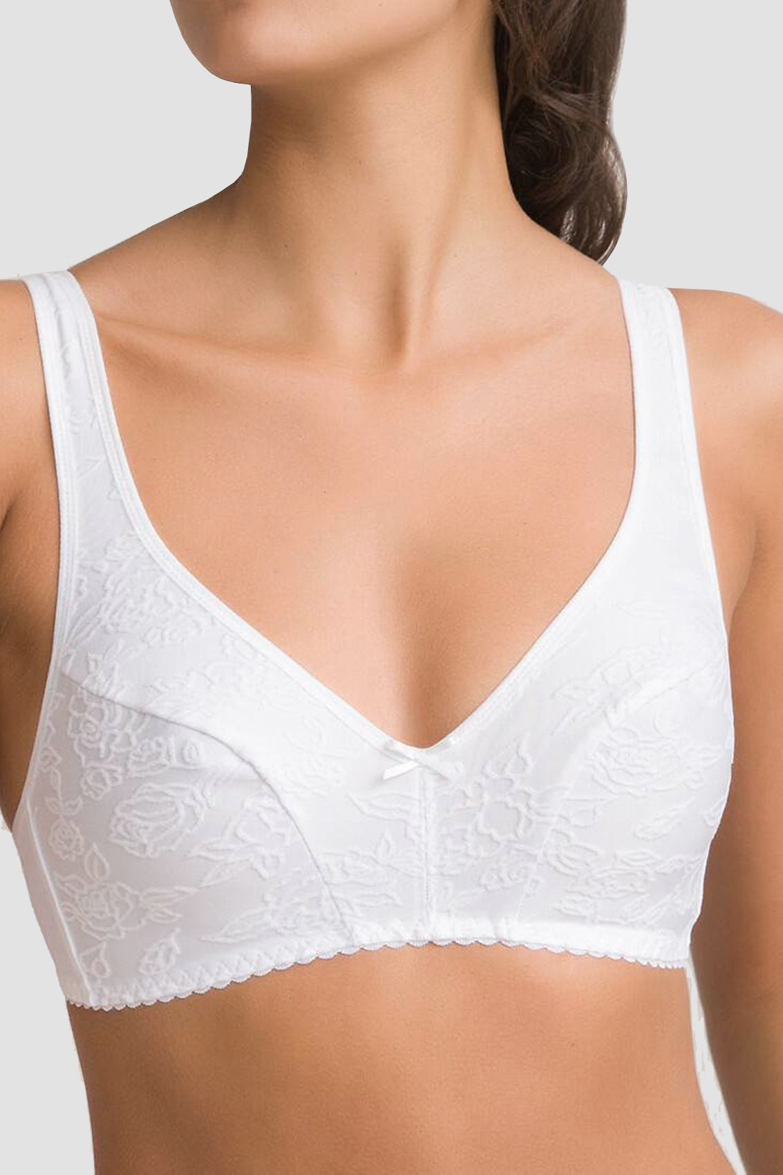 Sonata everyday non-wired bra in white